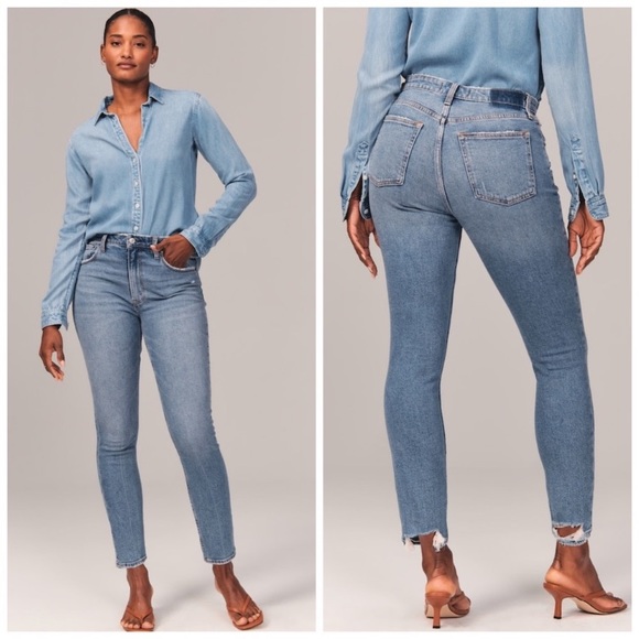 Abercrombie & Fitch Jeans Abercrombie Fitch Curve Love High Rise